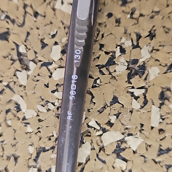 Chanel Blue Hombré Metallic Blue Hardware Rimless Sunglasses - Picture 6 of 9